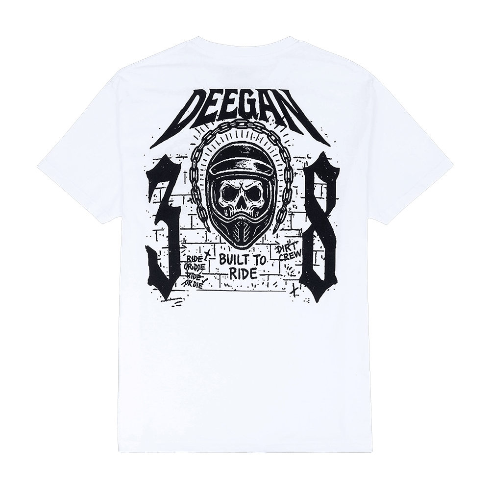 Haiden Deegan Merch Deegan Helmet T-Shirt Built To Ride Shirt Gifts For Racer Fans