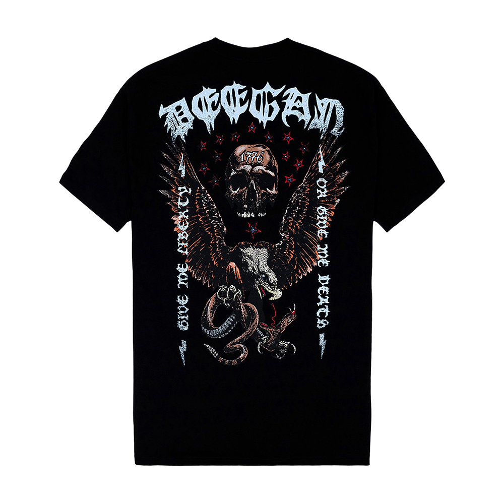 Haiden Deegan Merch Give Me Liberty T-Shirt Black Unique Gifts For Racing Fans