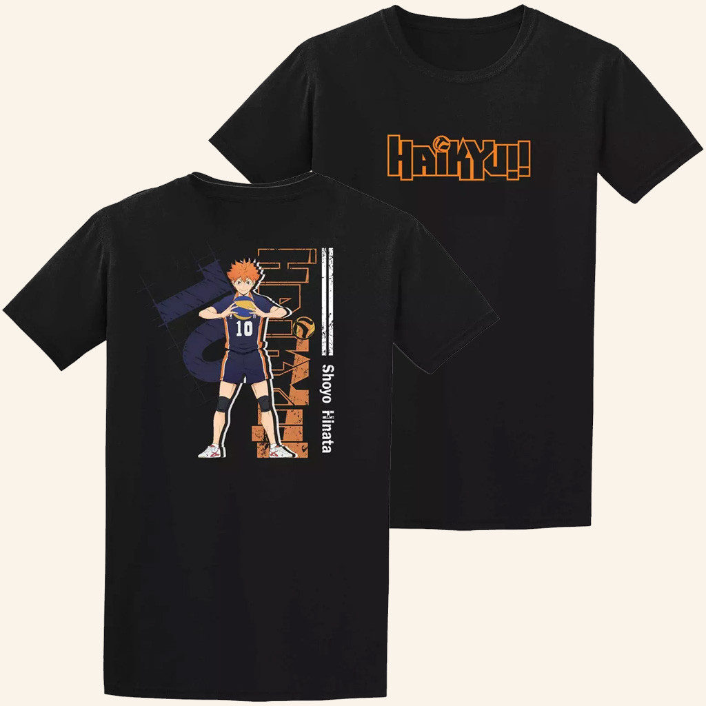 Haikyuu Merch Shoyo Hinata T-Shirt Gift Ideas For Manga Lovers