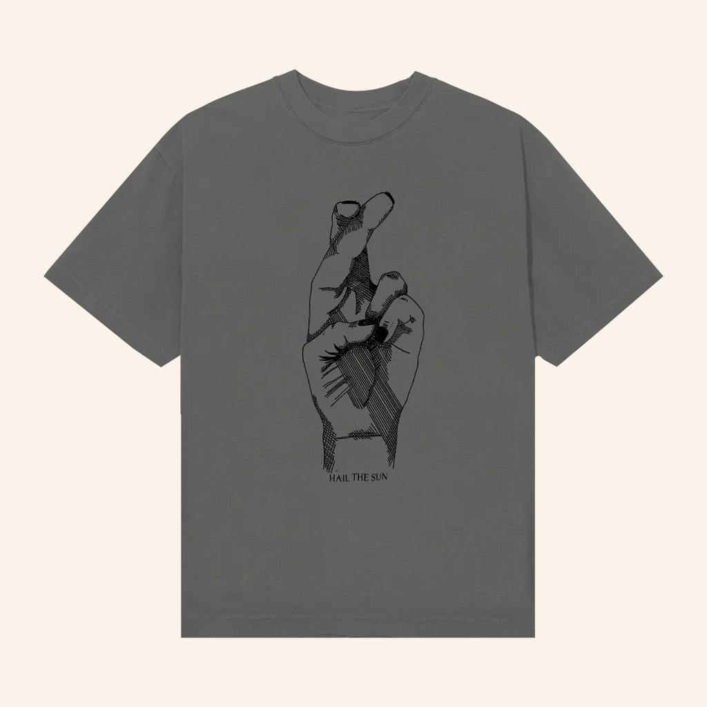 Hail The Sun Merch Fingers Crossed T-Shirt Gift Ideas For Music Lovers