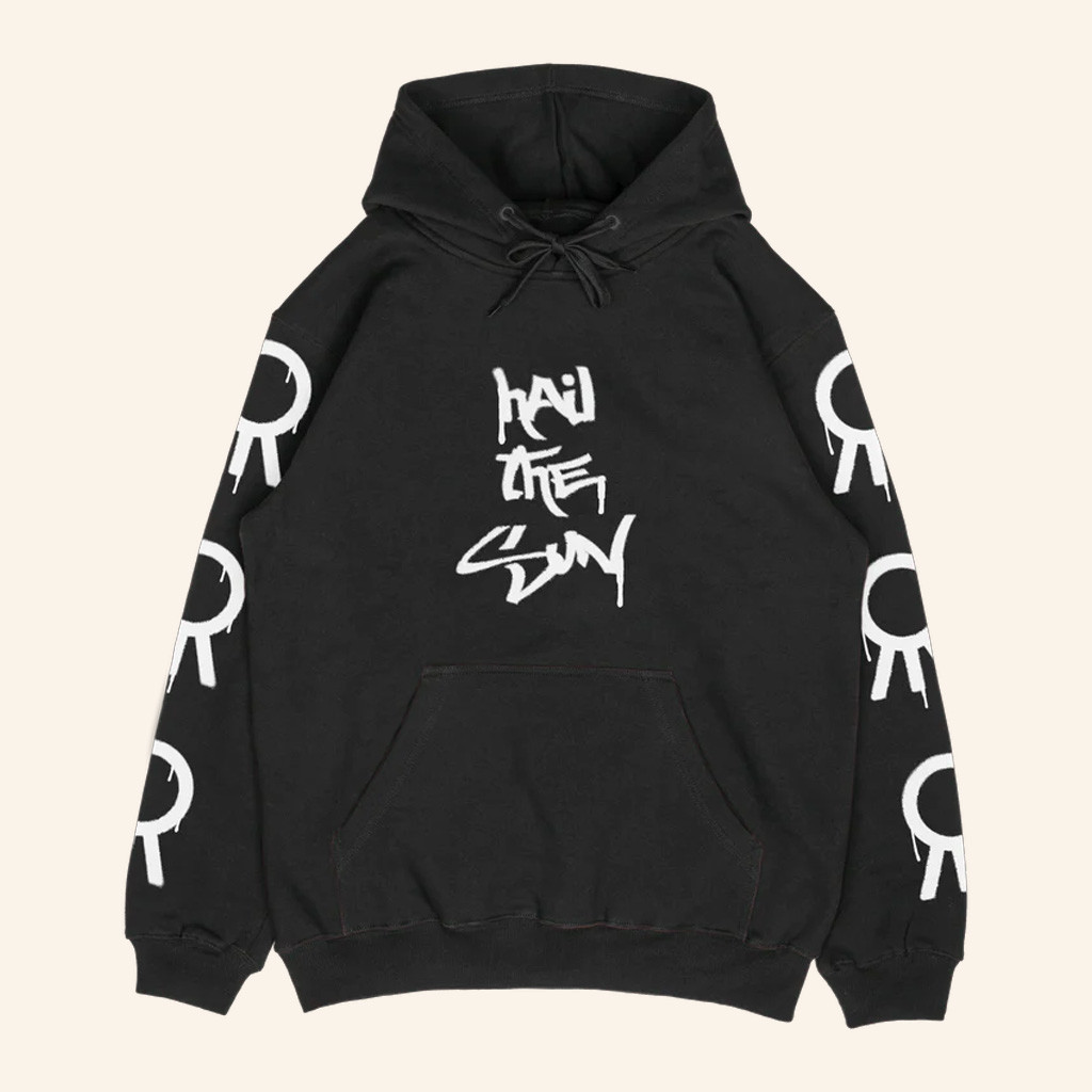 Hail The Sun Merch Hail The Sun Graffiti Hoodie Music Related Gifts For Guys