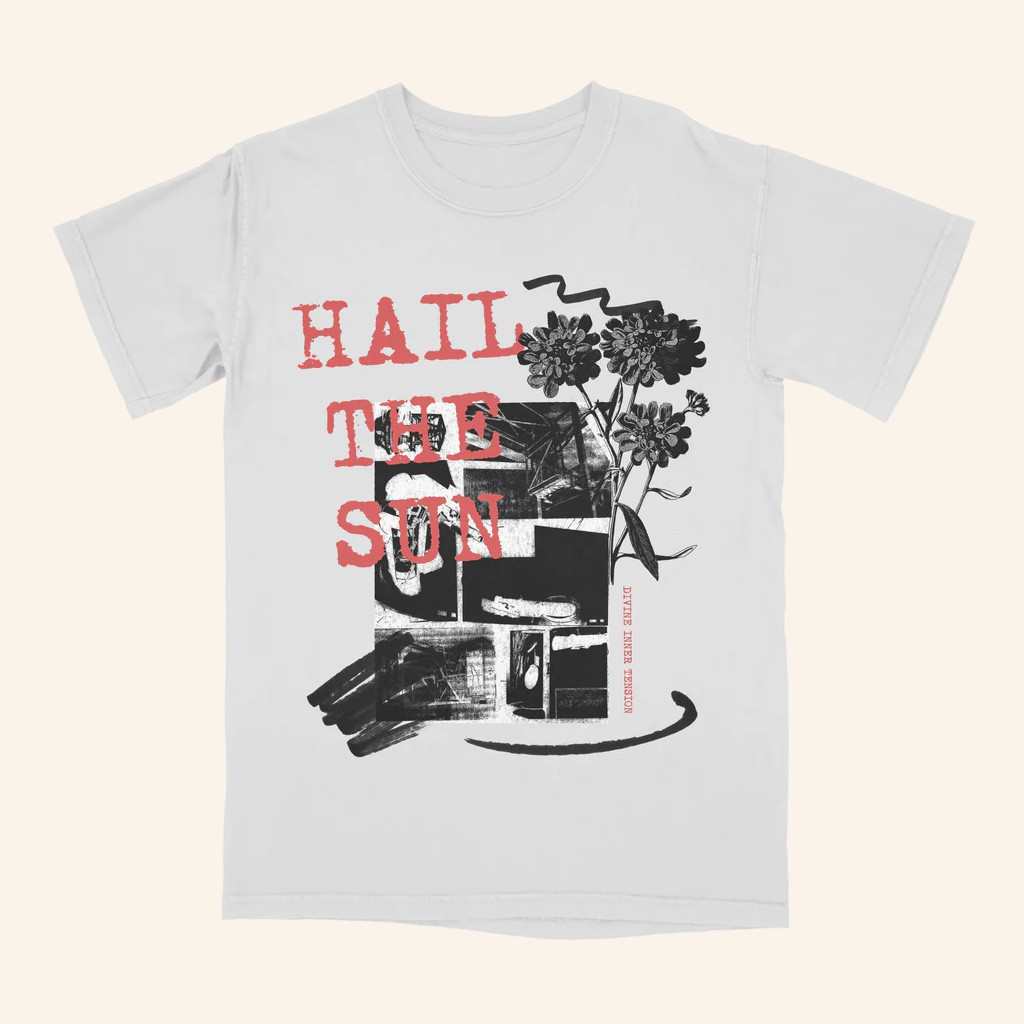 Hail The Sun Merch Newspaper White T-Shirt Cool Gifts For Music Lovers Hail The Sun Merch Newspaper White T-Shirt Cool Gifts For Music Lovers