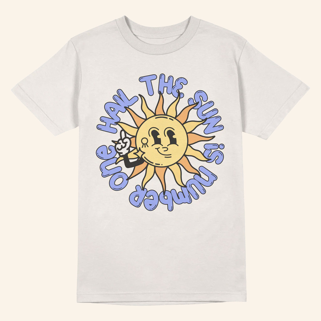 Hail The Sun Merch Retro Sun Cartoon T-Shirt Cool Gifts For Music Lovers Hail The Sun Merch Retro Sun Cartoon T-Shirt Cool Gifts For Music Lovers