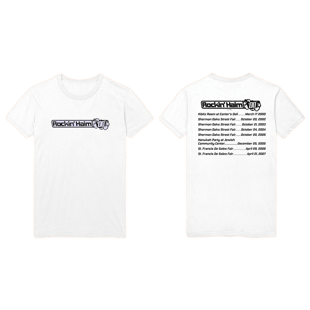 Haim Merch Rockin Haim T-Shirt Mother's Day Gifts For Daughter Father's Day Gift for Him