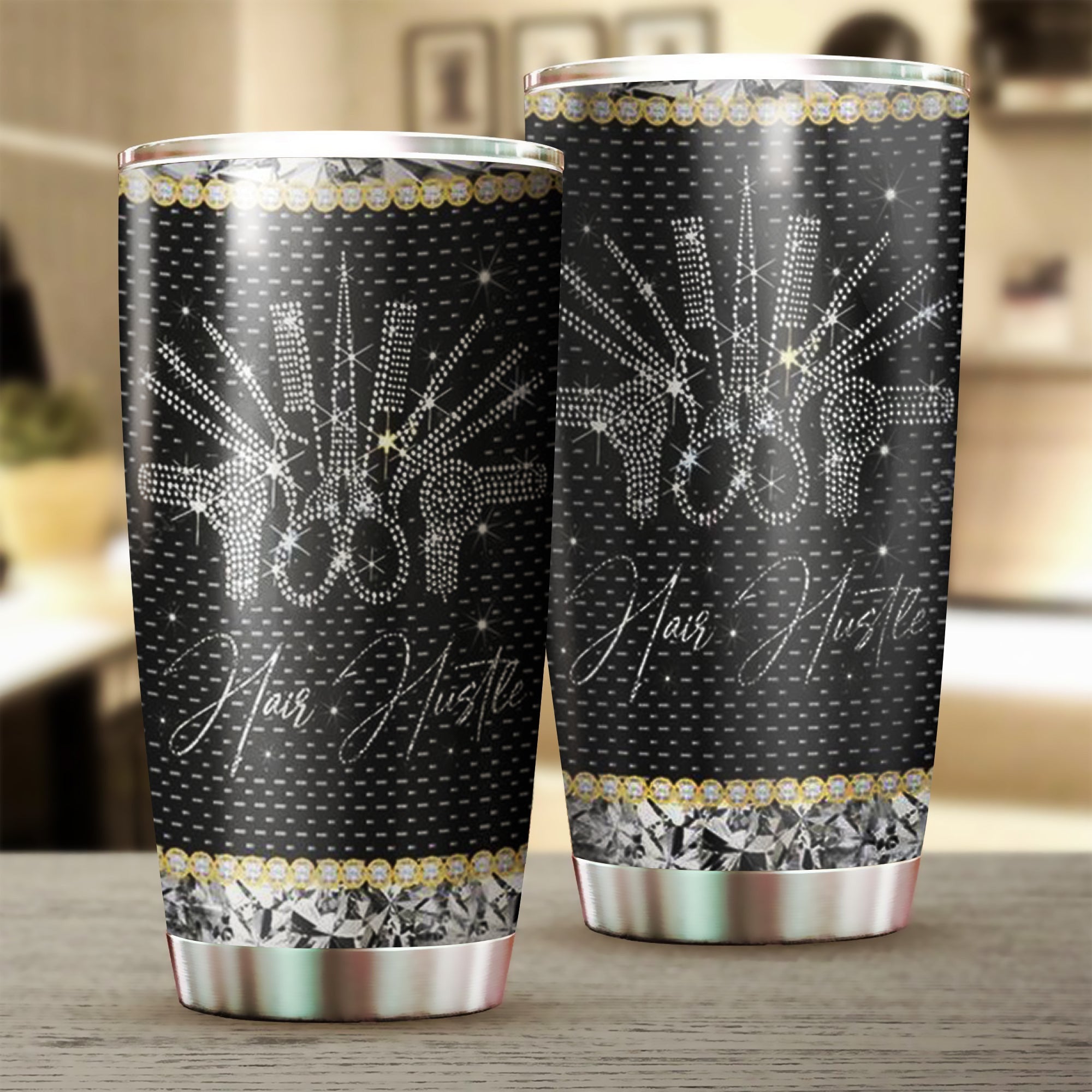 Hair Hustle Tumbler Best Gifts For A Hair Stylist  Hairdresser For Her Hair Hustle Tumbler Best Gifts For A Hair Stylist  Hairdresser For Her