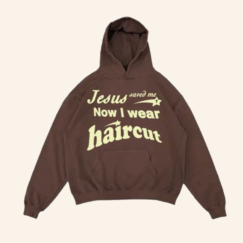 Haircut Merch Jesus Saved Me Now I Wear Haircut Hoodie Christmas Gift Ideas For Dad Haircut Merch Jesus Saved Me Now I Wear Haircut Hoodie Christmas Gift Ideas For Dad