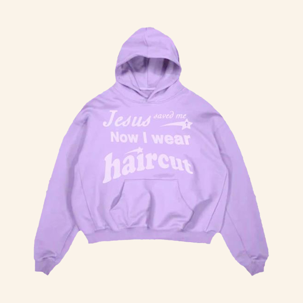 Haircut Merch Jesus Saved Me Now I Wear Haircut Hoodie Christmas Gift Ideas For Wife Haircut Merch Jesus Saved Me Now I Wear Haircut Hoodie Christmas Gift Ideas For Wife