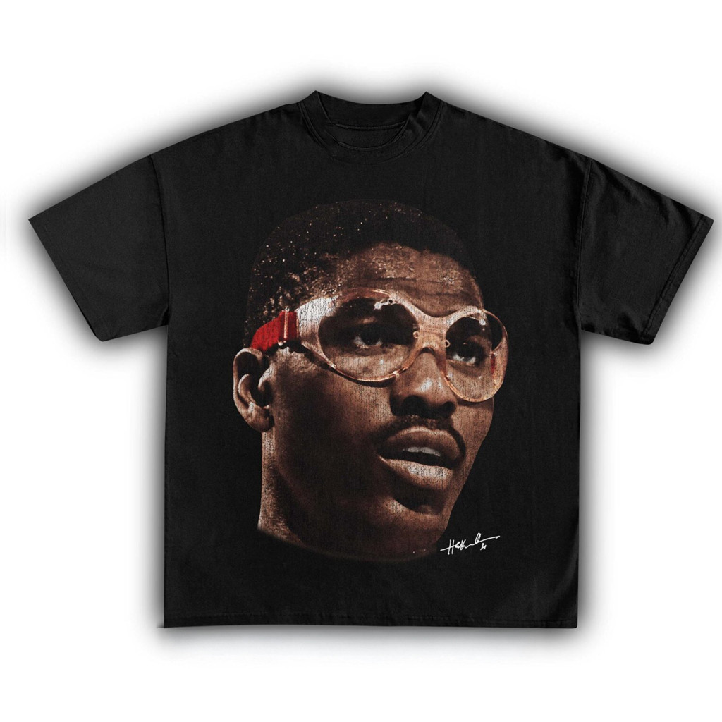 Hakeem Olajuwon Big Face T-Shirt Gift For Basketball Lover