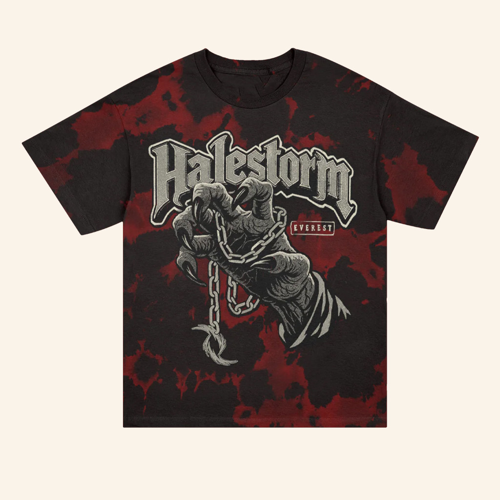 Halestorm Merch Claw Everest Tie Dye T-Shirt Christmas Gifts For Rock Fans Halestorm Merch Claw Everest Tie Dye T-Shirt Christmas Gifts For Rock Fans