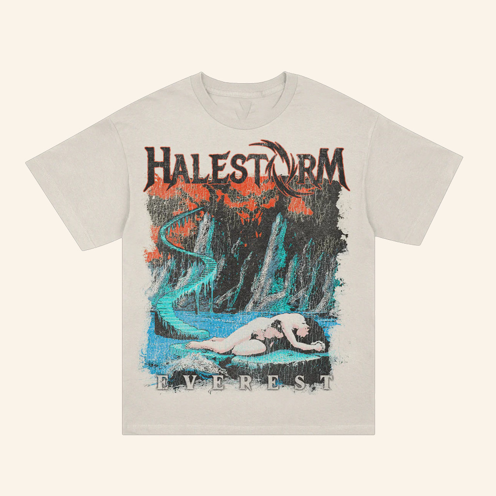 Halestorm Merch Halestorm Everest T-Shirt Christmas Gift Ideas For Rock Fans
