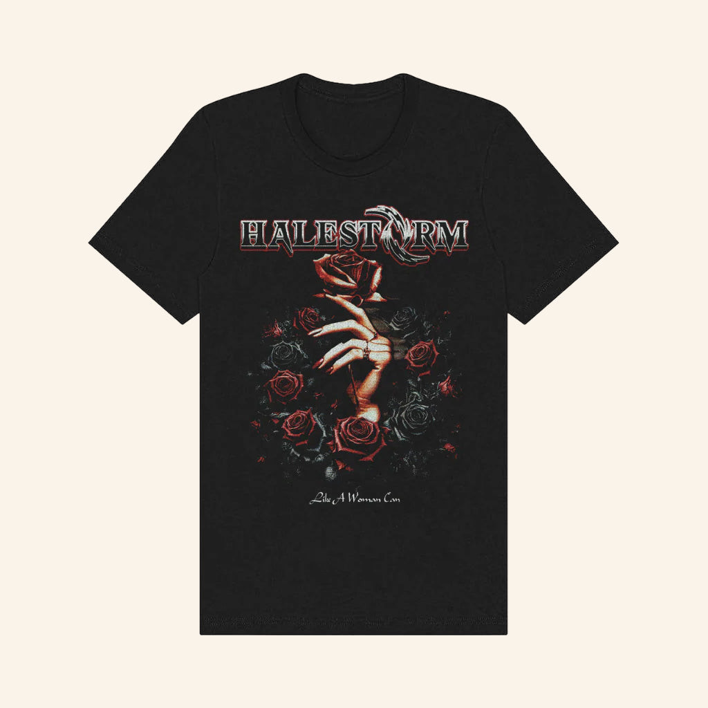 Halestorm Merch Like A Woman Can Shirt Gifts For Mom