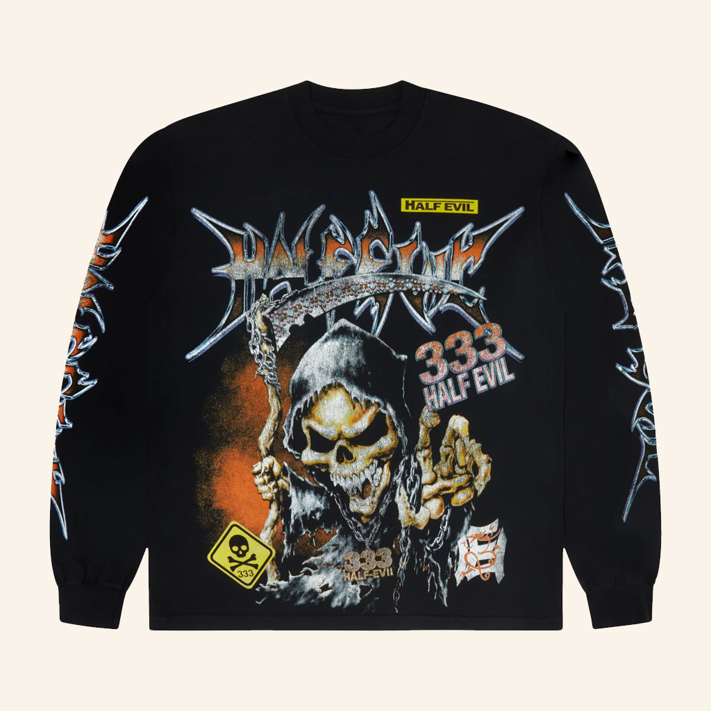 Half Evil Co Merch Reaper's Revenge Long Sleeve T-Shirt Husband Christmas Gift Ideas Half Evil Co Merch Reaper's Revenge Long Sleeve T-Shirt Husband Christmas Gift Ideas