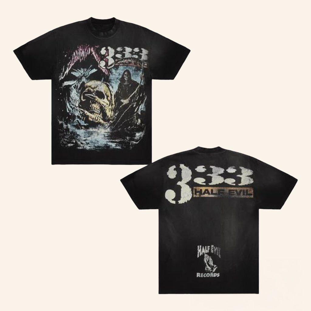 Half Evil CO Merch Underworld Records Shirt Gifts For Dudes