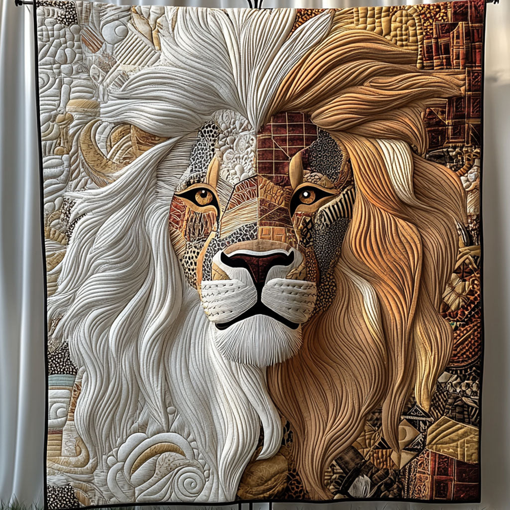 Half Moon King Quilted Blanket Best Couch Throw Blanket Lion Related Gifts