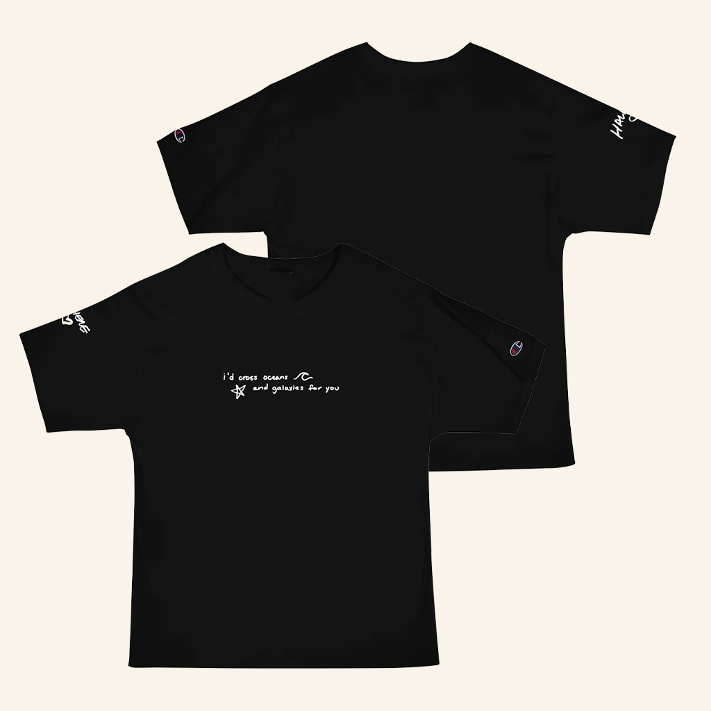 Haliene Merch Oceans And Galaxies Lyric T-Shirt Presents For Music Lovers Haliene Merch Oceans And Galaxies Lyric T-Shirt Presents For Music Lovers