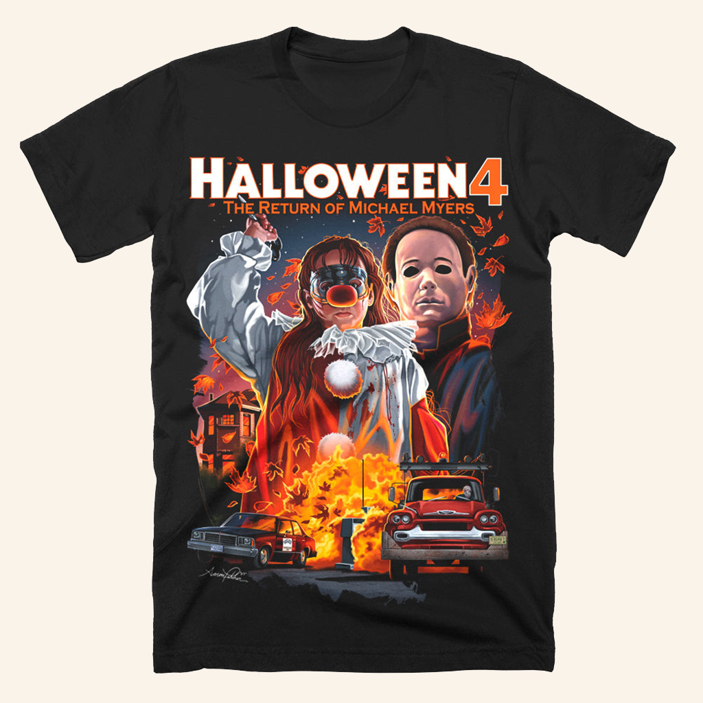 Halloween 4 Cold Blood T-Shirt Halloween Themed Apparel Gifts For Dudes Halloween 4 Cold Blood T-Shirt Halloween Themed Apparel Gifts For Dudes