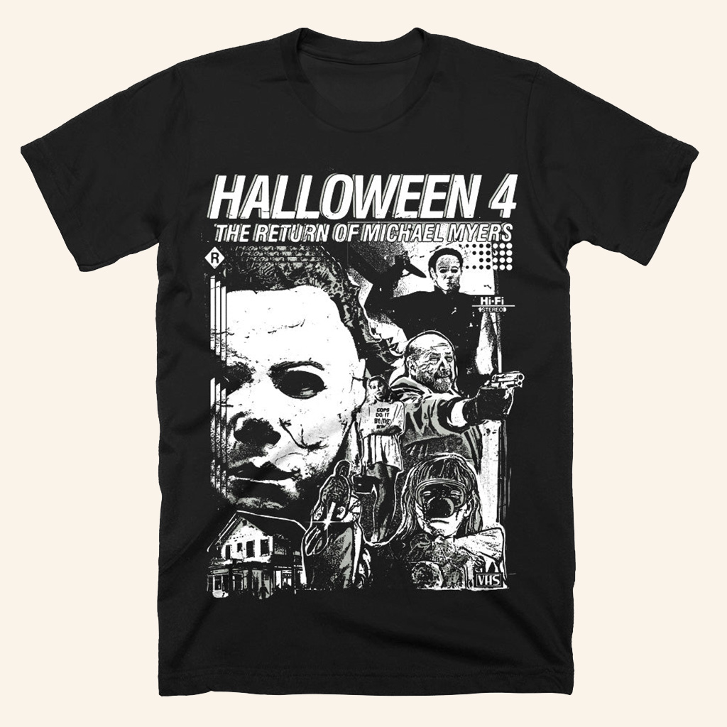 Halloween 4 The Return T-Shirt Halloween Merch Gift Ideas For Father Halloween 4 The Return T-Shirt Halloween Merch Gift Ideas For Father