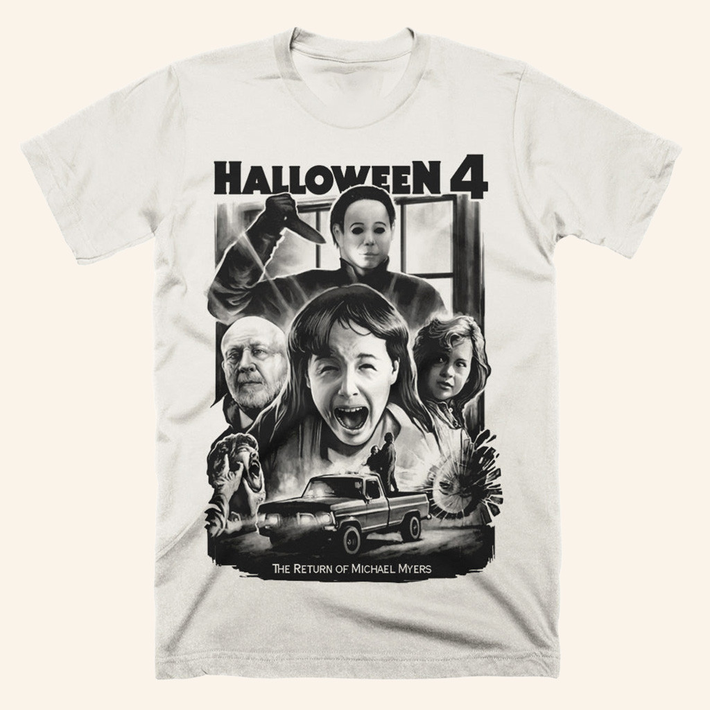 Halloween 4 Unholy Terror T-Shirt Mens Halloween Shirt Gifts For Boyfriend Halloween 4 Unholy Terror T-Shirt Mens Halloween Shirt Gifts For Boyfriend