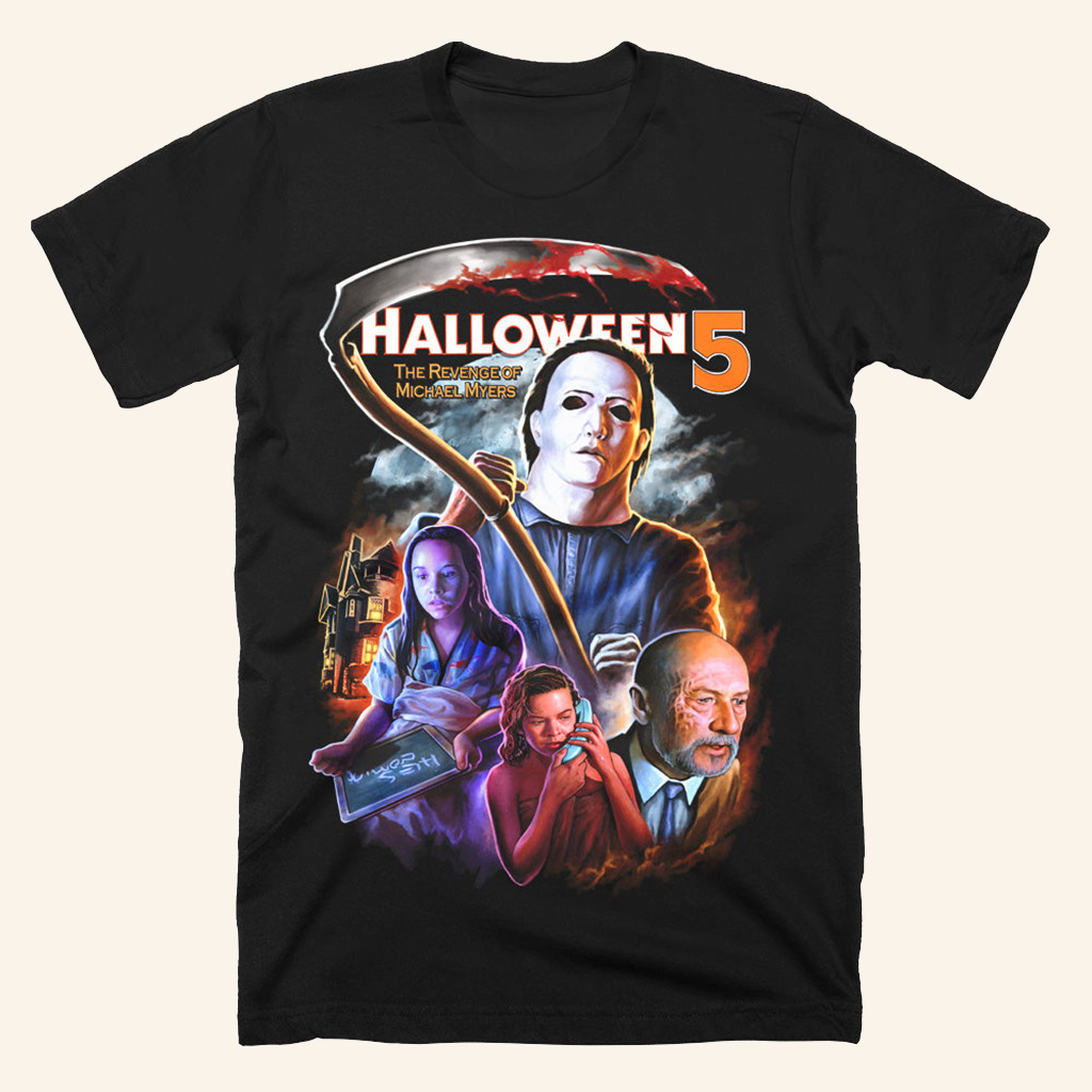Halloween 5 Back With A Vengeance T-Shirt Halloween Merch Gift Ideas For Him Halloween 5 Back With A Vengeance T-Shirt Halloween Merch Gift Ideas For Him