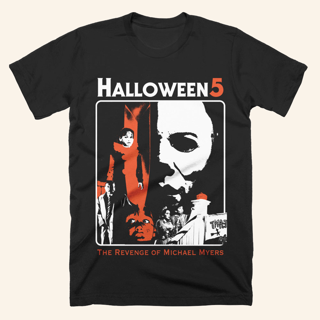 Halloween 5 The Revenge T-Shirt Halloween Merch Gift Ideas For Dad Halloween 5 The Revenge T-Shirt Halloween Merch Gift Ideas For Dad