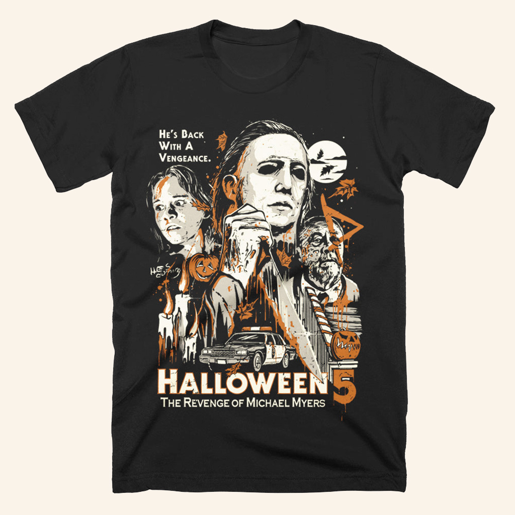 Halloween 5 This Time They're Ready T-Shirt Halloween Apparel Gift Ideas For Dad Halloween 5 This Time They're Ready T-Shirt Halloween Apparel Gift Ideas For Dad