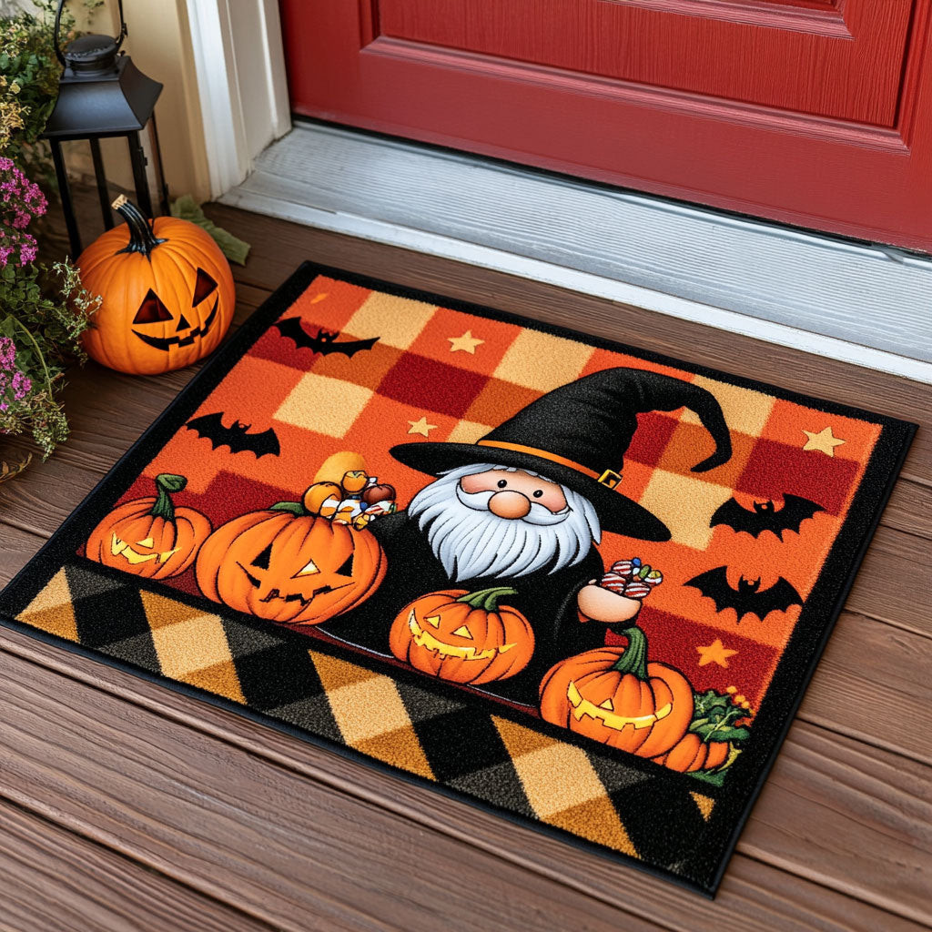 Halloween Cheer Doormat Best Decoration Gift For Friends and Family on Halloween Day