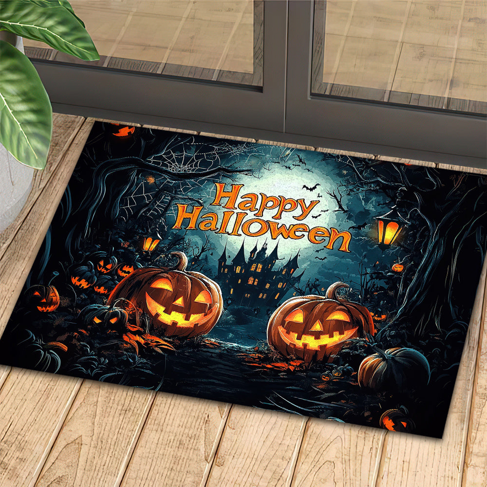 Halloween Doormat Happy Halloween Doormat For Home Decor Housewarming Gift Spooky Season Welcome Mat Gift