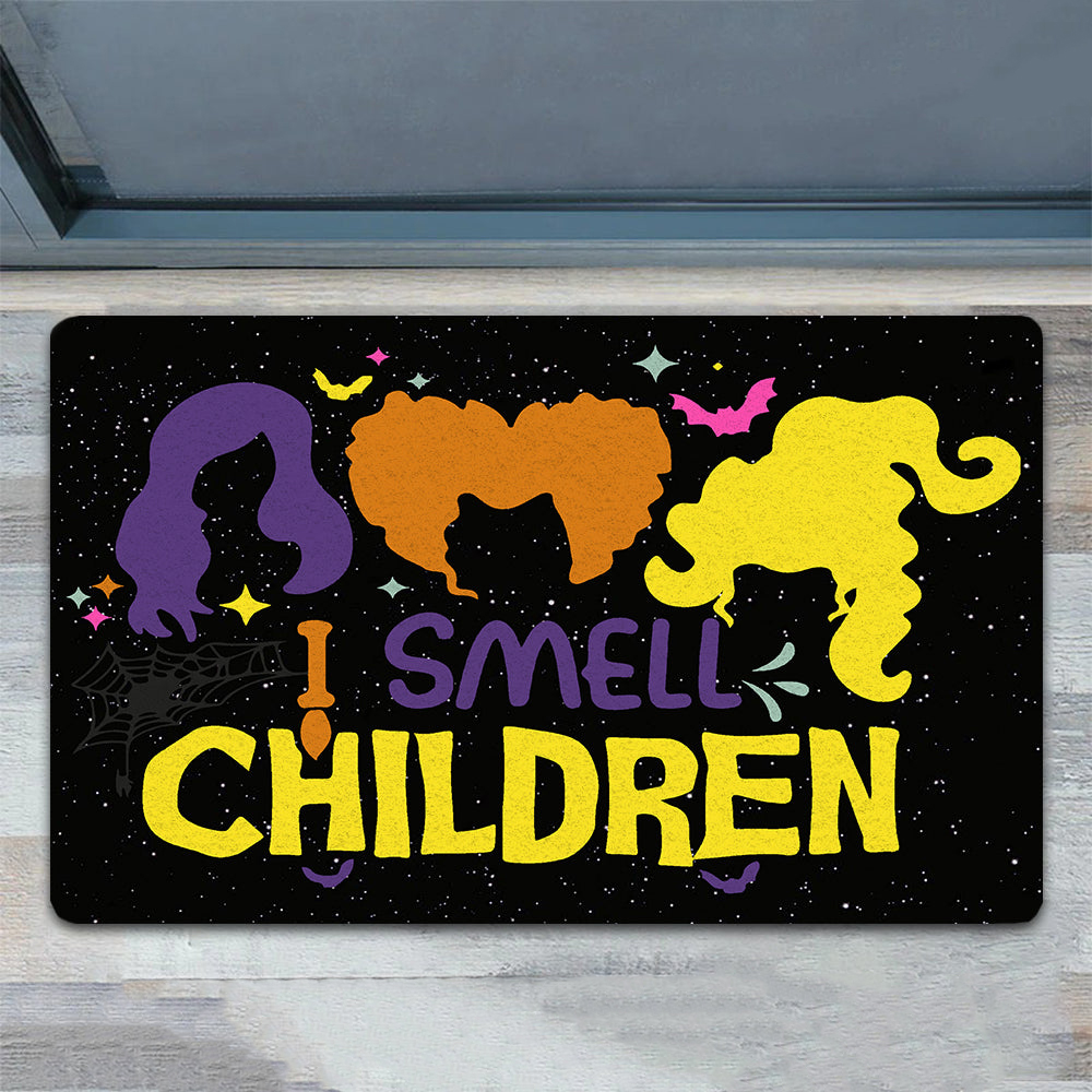 Halloween Doormat I Smell Children Housewarming Gift Doormat Decor