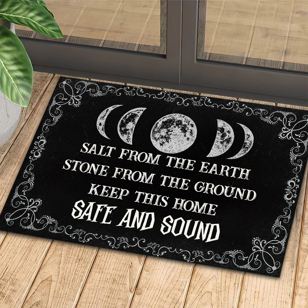 Halloween Doormat Salt From The Earth Doormat For Home Decor Housewarming Gift Welcome Mat Gift