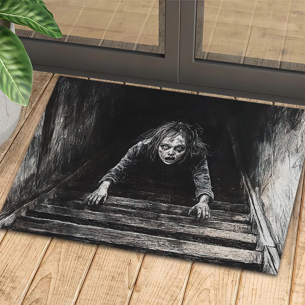Halloween Doormat Scary Staircase Spooky Doormat For Home Decor Housewarming Gift Welcome Mat Gift