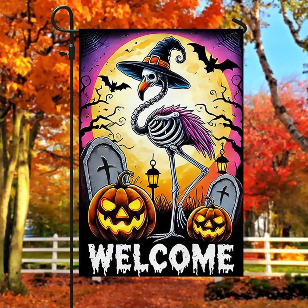 Halloween Flag The Great Pumpkin Is Coming Flag Perfect Gift For Friends on Halloween Day