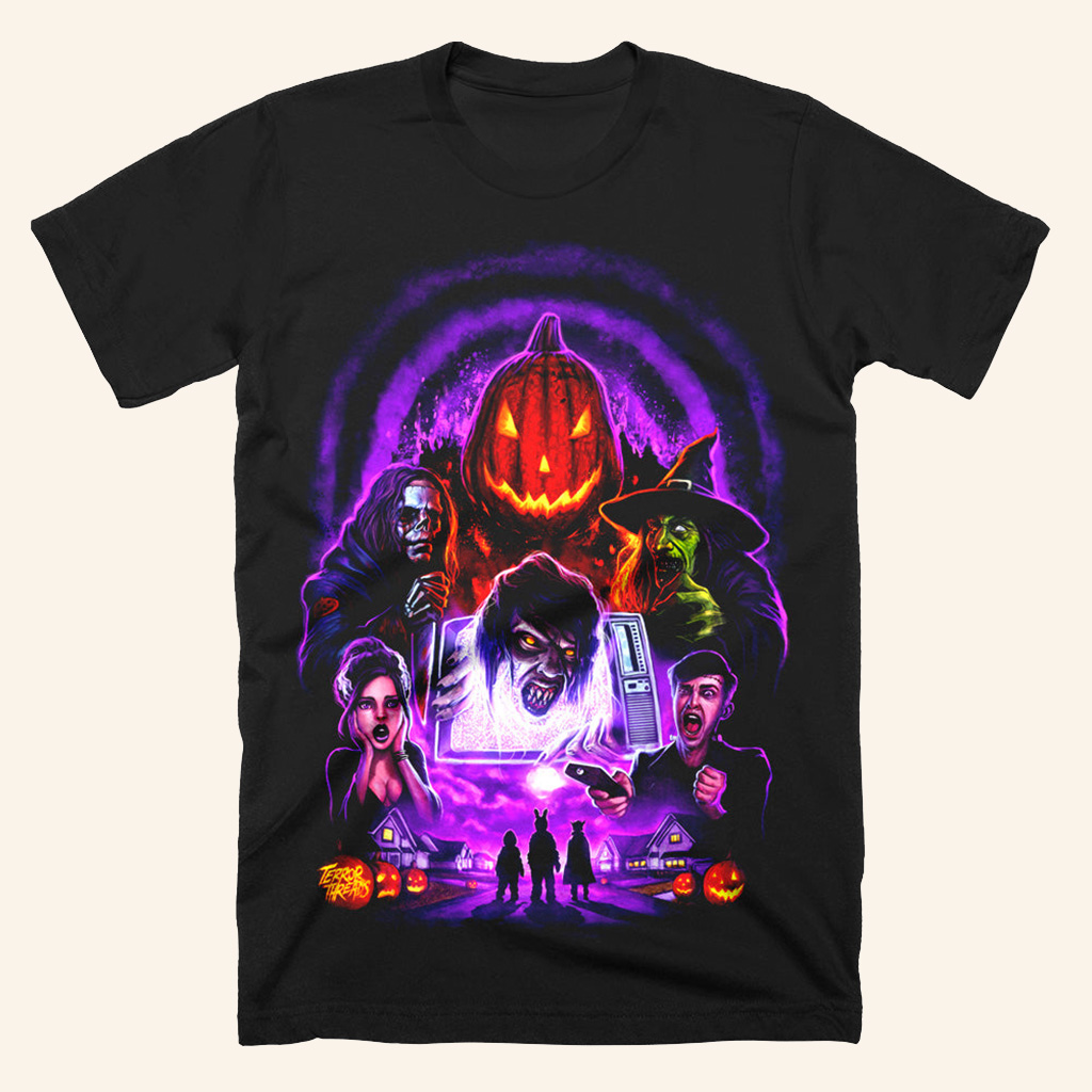 Halloween Horrorthon T-Shirt Halloween Clothing Best Gifts For Friends Halloween Horrorthon T-Shirt Halloween Clothing Best Gifts For Friends