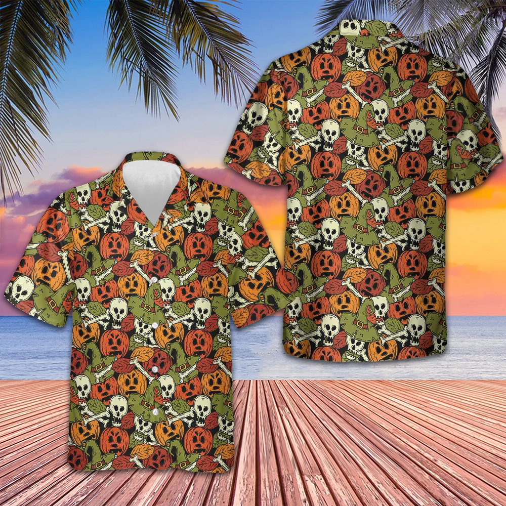 Halloween Is Coming Hawaiian Shirt Funny Pumpkin Skull Shirt Gifts For Halloween Halloween Is Coming Hawaiian Shirt Funny Pumpkin Skull Shirt Gifts For Halloween