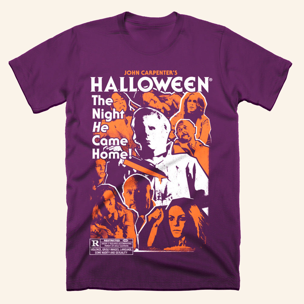 Halloween Legacy Of Horror Purple T-Shirt Halloween Shirts For Adults Best Gifts For Him Halloween Legacy Of Horror Purple T-Shirt Halloween Shirts For Adults Best Gifts For Him