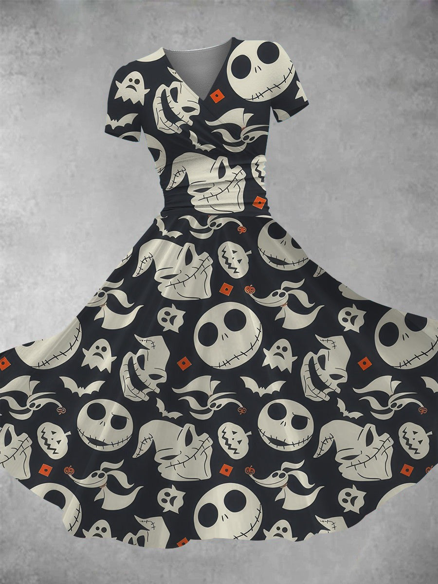 Halloween Night Maxi Dress Boo Ghost Halloween Costume Vintage Scary Dress Gifts For Her Halloween Night Maxi Dress Boo Ghost Halloween Costume Vintage Scary Dress Gifts For Her