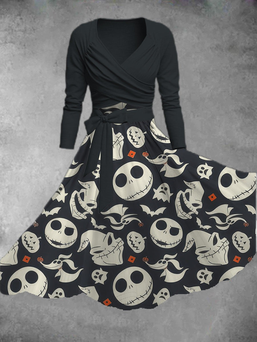 Halloween Night Spooky Two Piece Dress Spooky Vintage Clothing Halloween Gifts For WomenCute Boo Spooky Clothing Halloween Night Spooky Two Piece Dress Spooky Vintage Clothing Halloween Gifts For WomenCute Boo Spooky Clothing