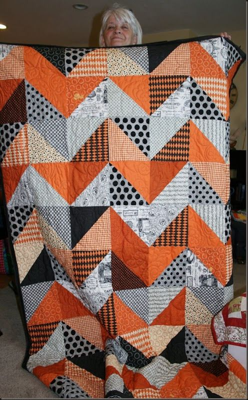 Halloween Patchwork Quilted Blanket Halloween Gifts For Teens