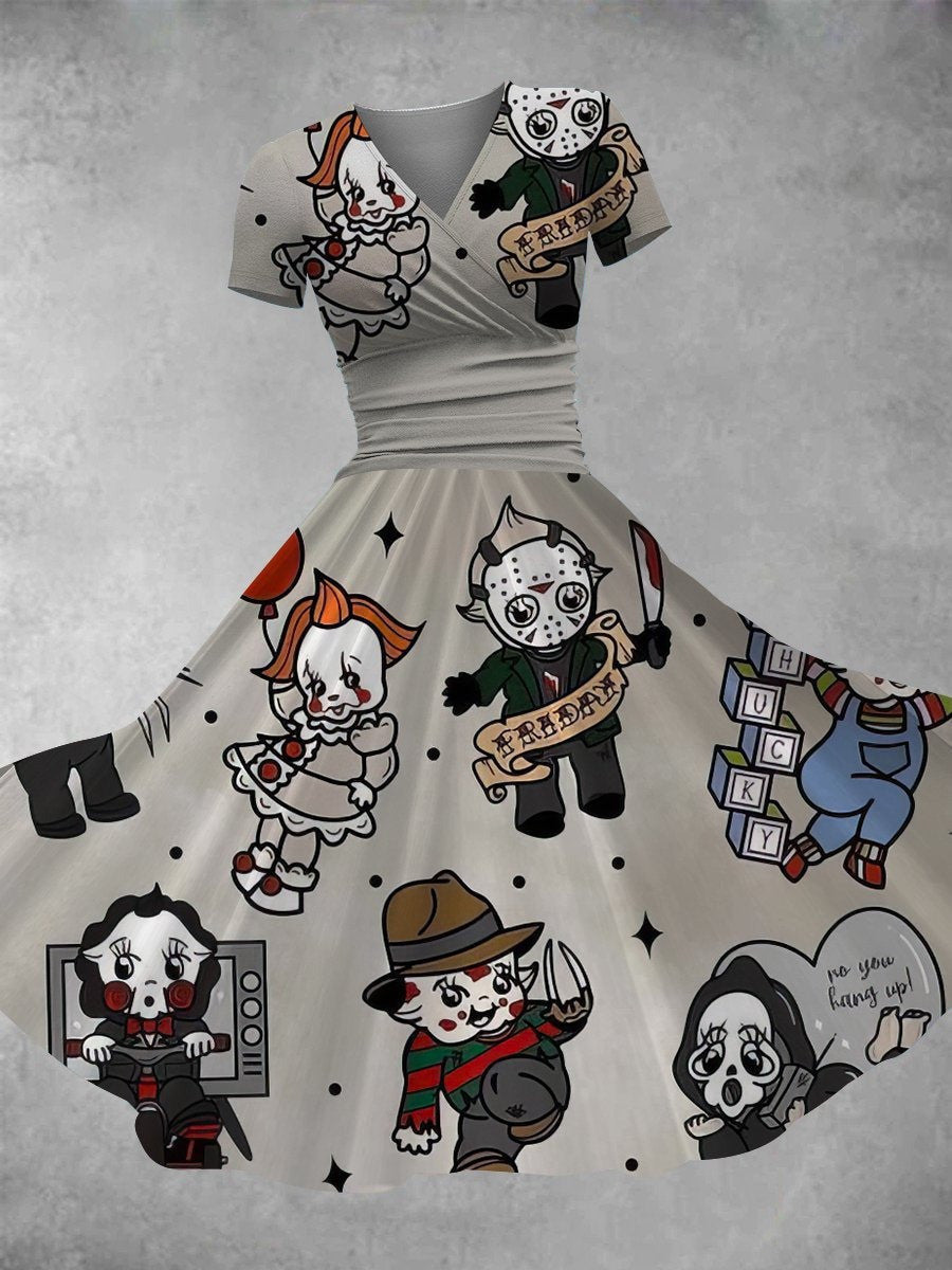 Halloween Tattoos Maxi Dress Cute Vintage Halloween Costumes Spooky Dress Gifts For Lady Halloween Tattoos Maxi Dress Cute Vintage Halloween Costumes Spooky Dress Gifts For Lady