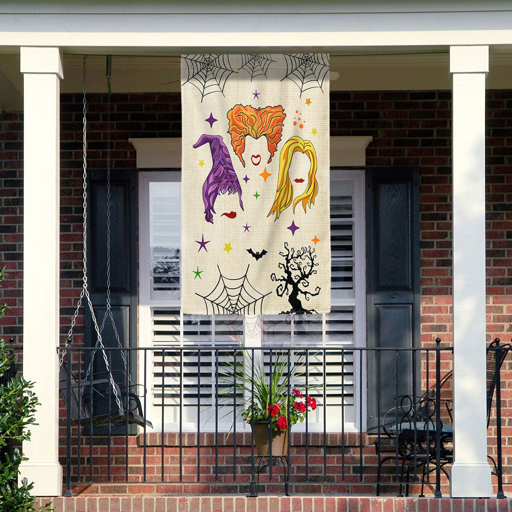 Halloween Three Witches I Smell Children Flag
