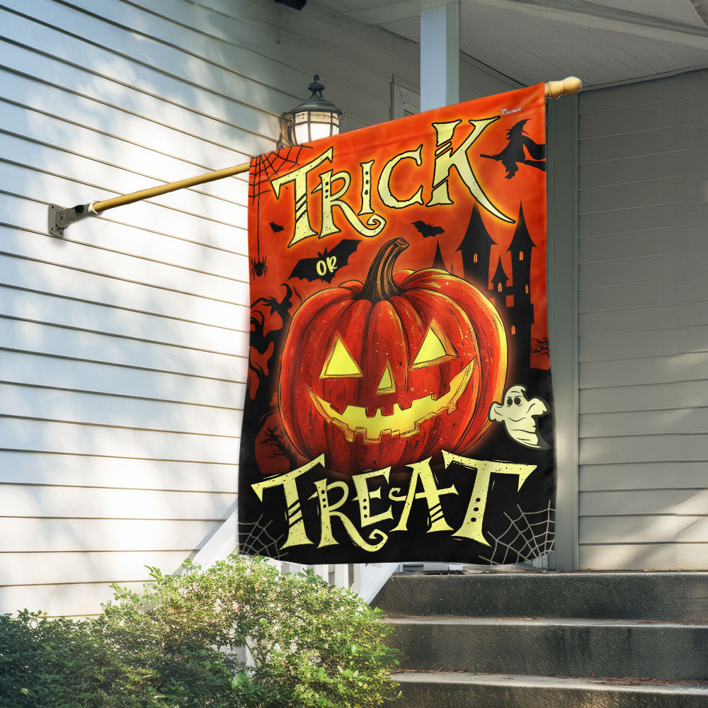 Halloween Trick Or Treat Us Flag Lhb 1320 Lpn