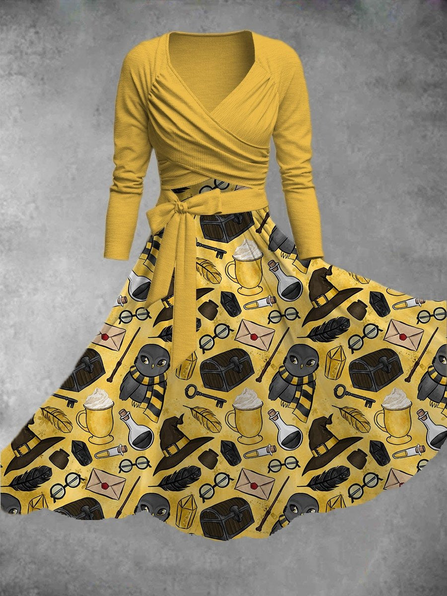 Halloween Wizard Two Piece Dress Halloween Retro Costumes Spooky Clothing Gifts For Ladyalloween Gifts For Her Halloween Wizard Two Piece Dress Halloween Retro Costumes Spooky Clothing Gifts For Ladyalloween Gifts For Her