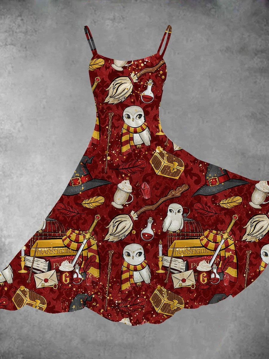 Halloween Wizard Two Piece Dress Horror Scary Halloween Clothing Women Spooky Dress