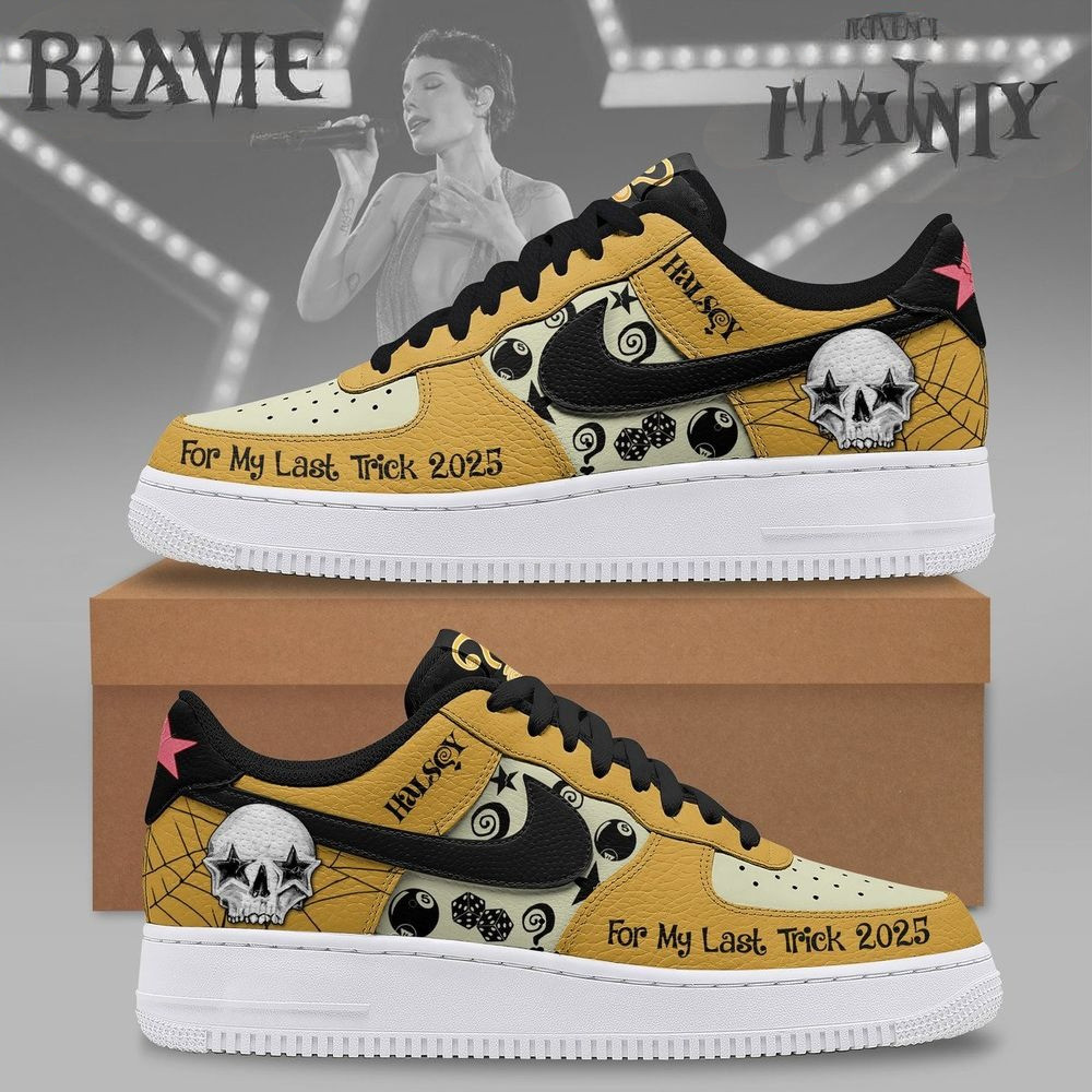 Halsey For My Last Trick The Tour 2025 Nike Air Force 1 Unique Gifts For Music Lovers