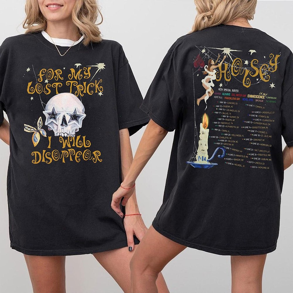 Halsey For My Last Trick Tour 2025 90s Vintage T-Shirt
