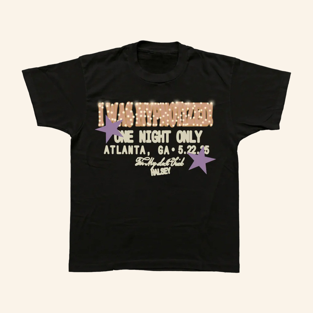 Halsey Merch Atlanta One Night T-Shirt Christmas Gifts For Girlfriend