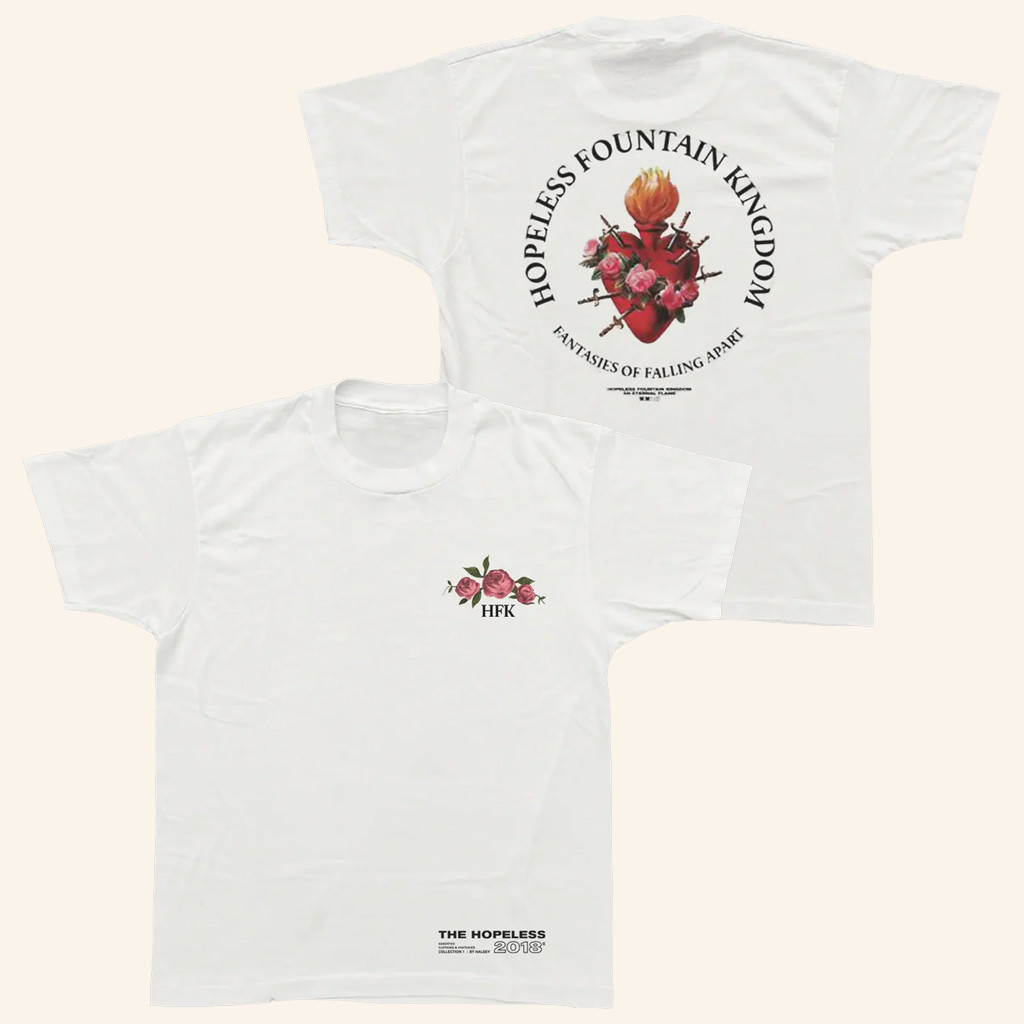 Halsey Merch Burning Heart T-Shirt Christmas Gift Ideas For Wife Halsey Merch Burning Heart T-Shirt Christmas Gift Ideas For Wife