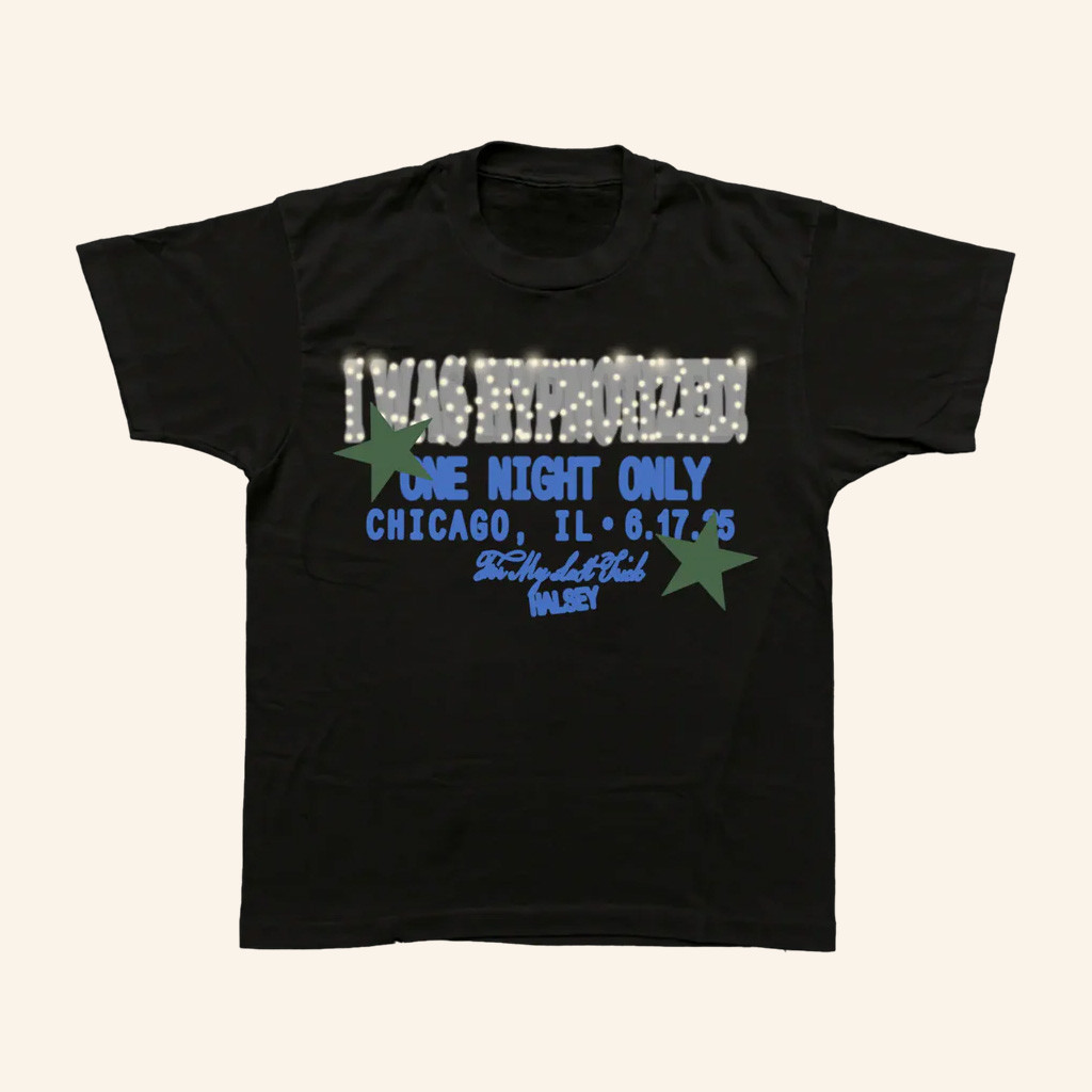 Halsey Merch Chicago One Night T-Shirt Christmas Gift Ideas For Music Lovers Halsey Merch Chicago One Night T-Shirt Christmas Gift Ideas For Music Lovers