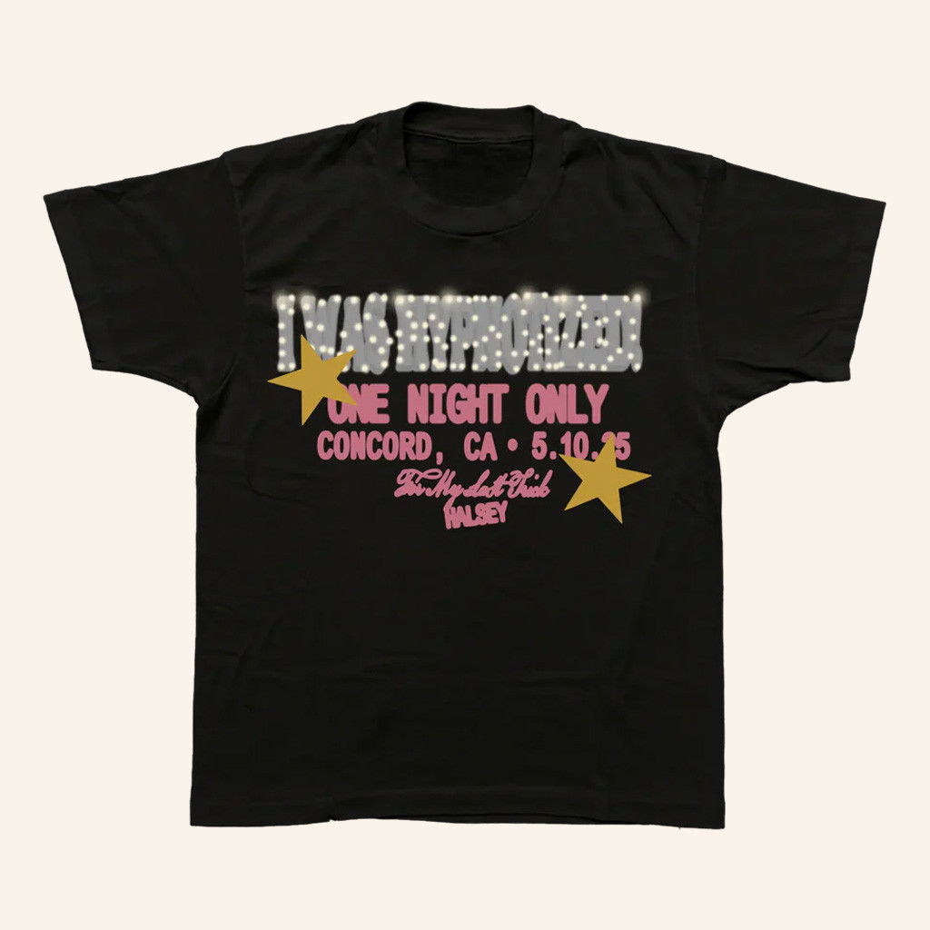 Halsey Merch Concord One Night T-Shirt Christmas Presents For Music Lovers Halsey Merch Concord One Night T-Shirt Christmas Presents For Music Lovers