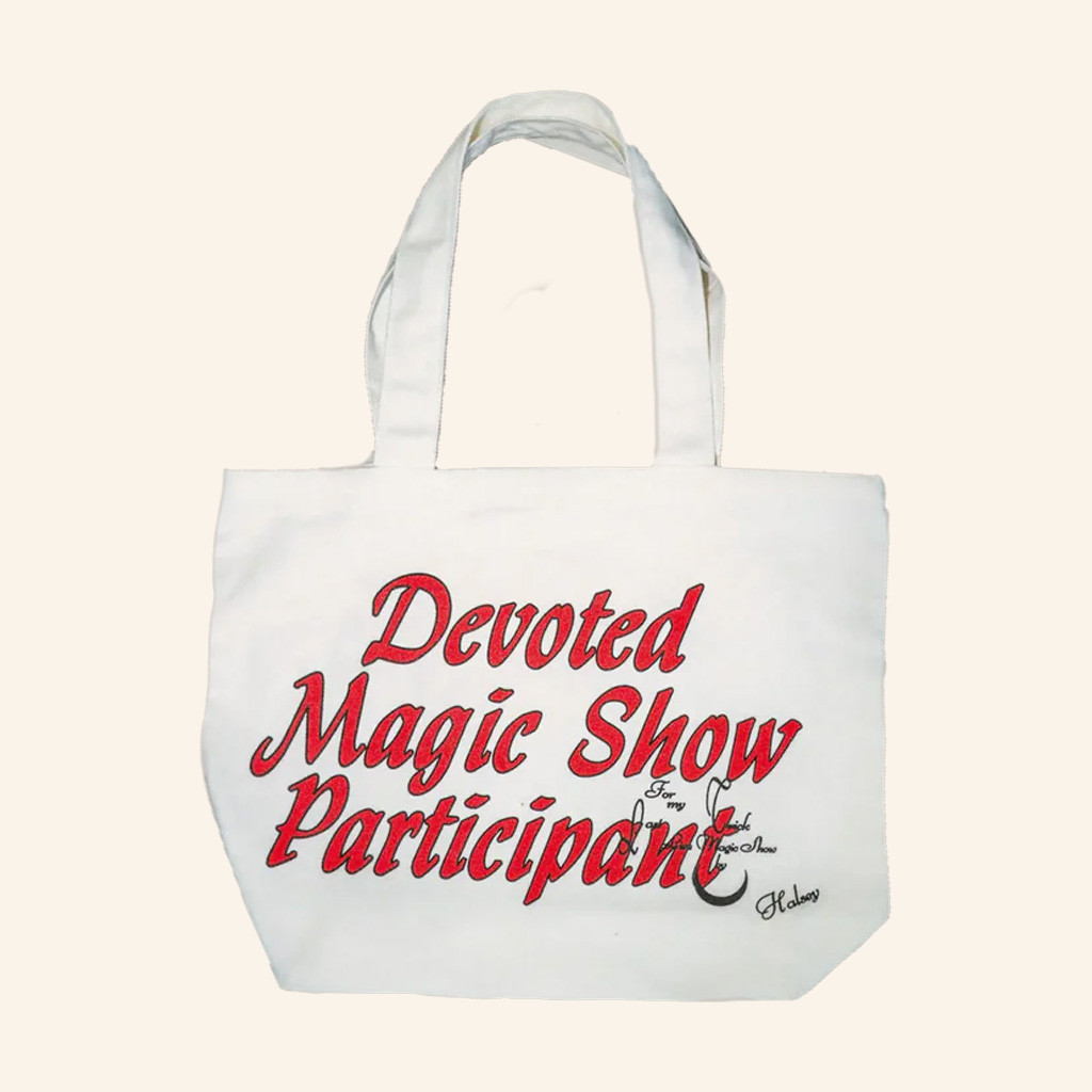 Halsey Merch Devoted Magic Show Participant Tote Bag Christmas Presents For Mom