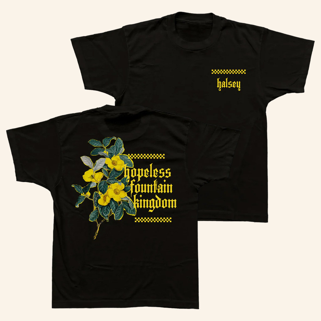 Halsey Merch Flower Halsey T-Shirt Christmas Gifts For Sister